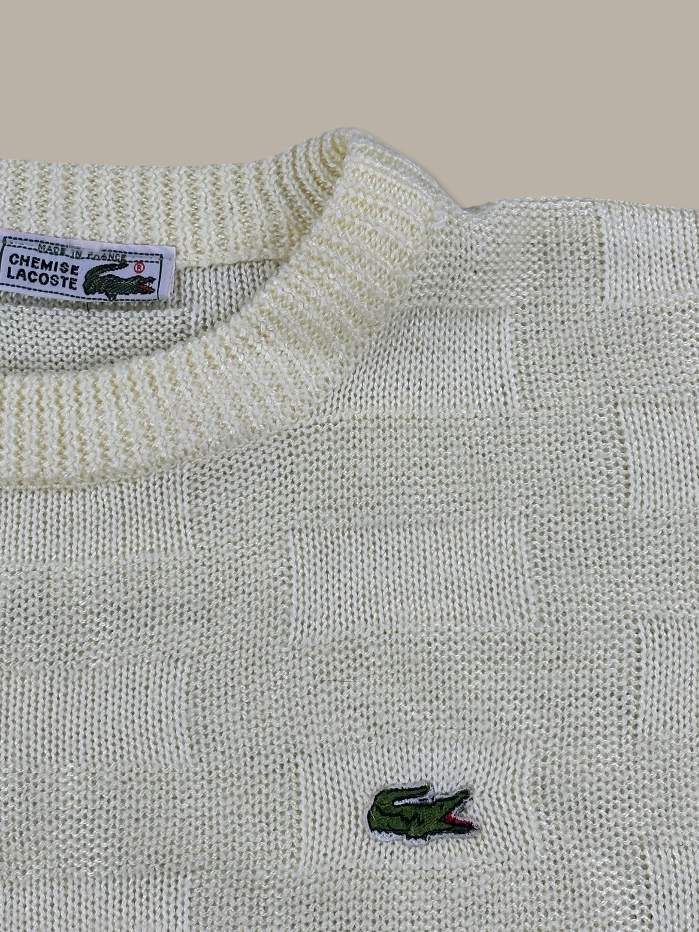 Lacoste Small Logo Jumper Maglione Girocollo Gold Giallo S