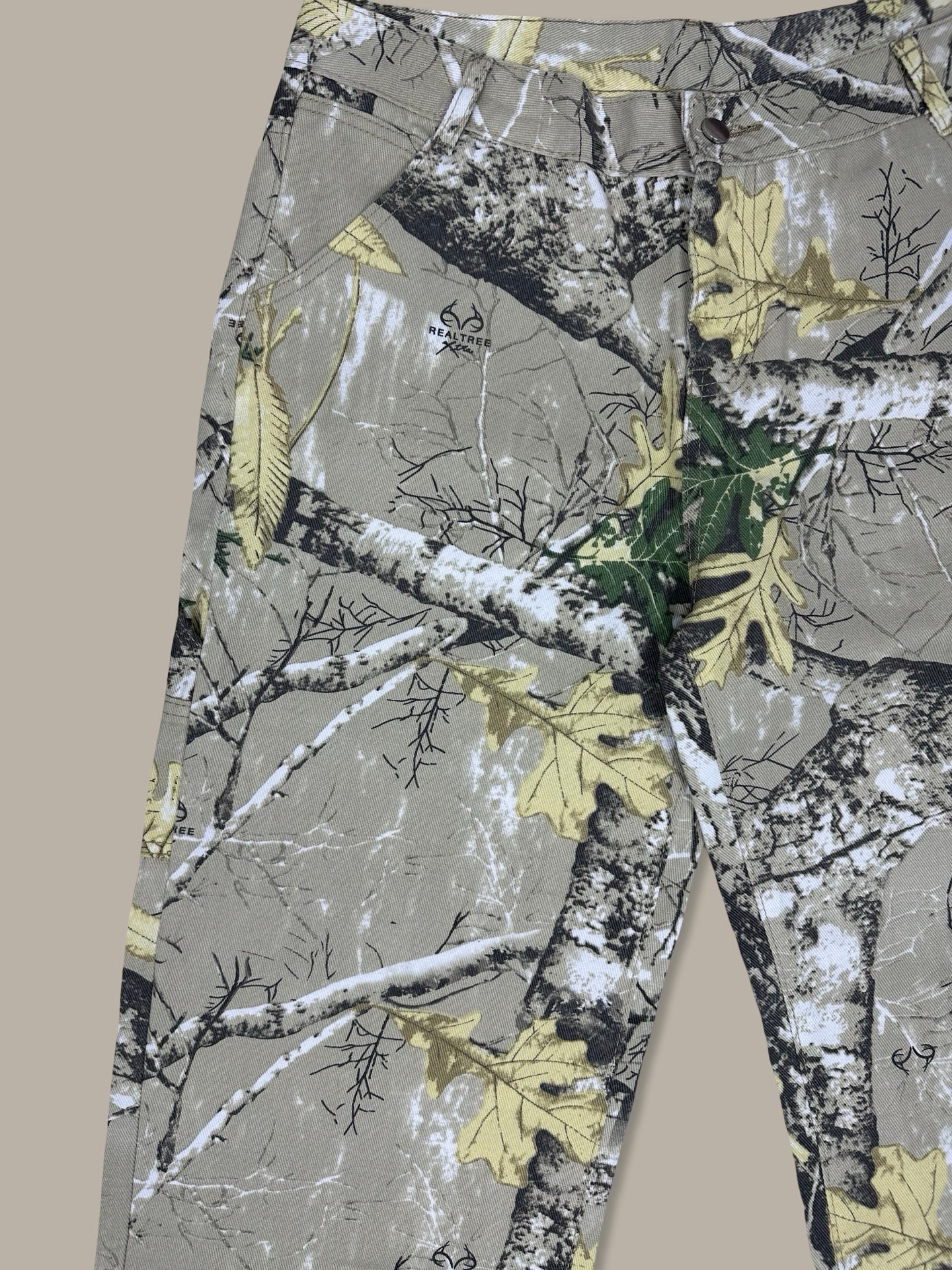 Camo Straight Pant Beige W32