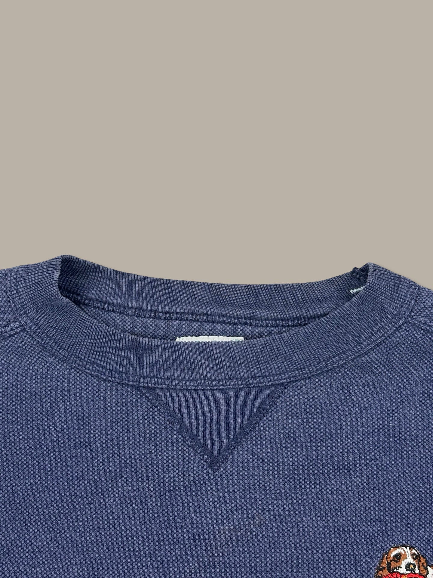Best Company Vintage Small Logo Crewneck Blue Navy M