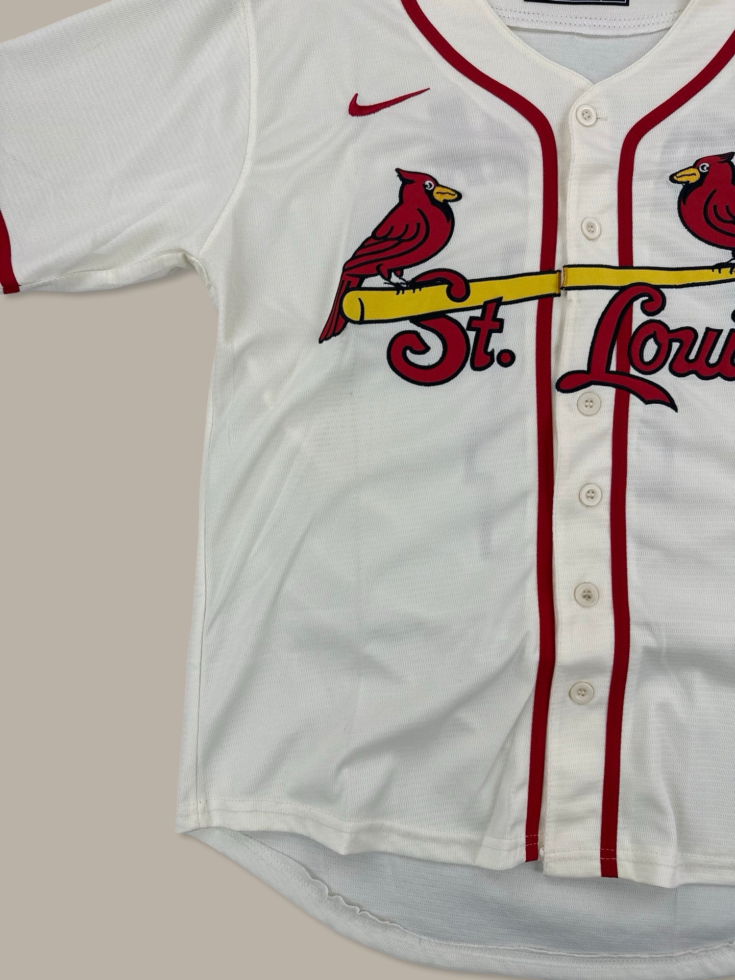 Nike MLB St. Louis Cardinals Yadier Molina Jersey Bianco S