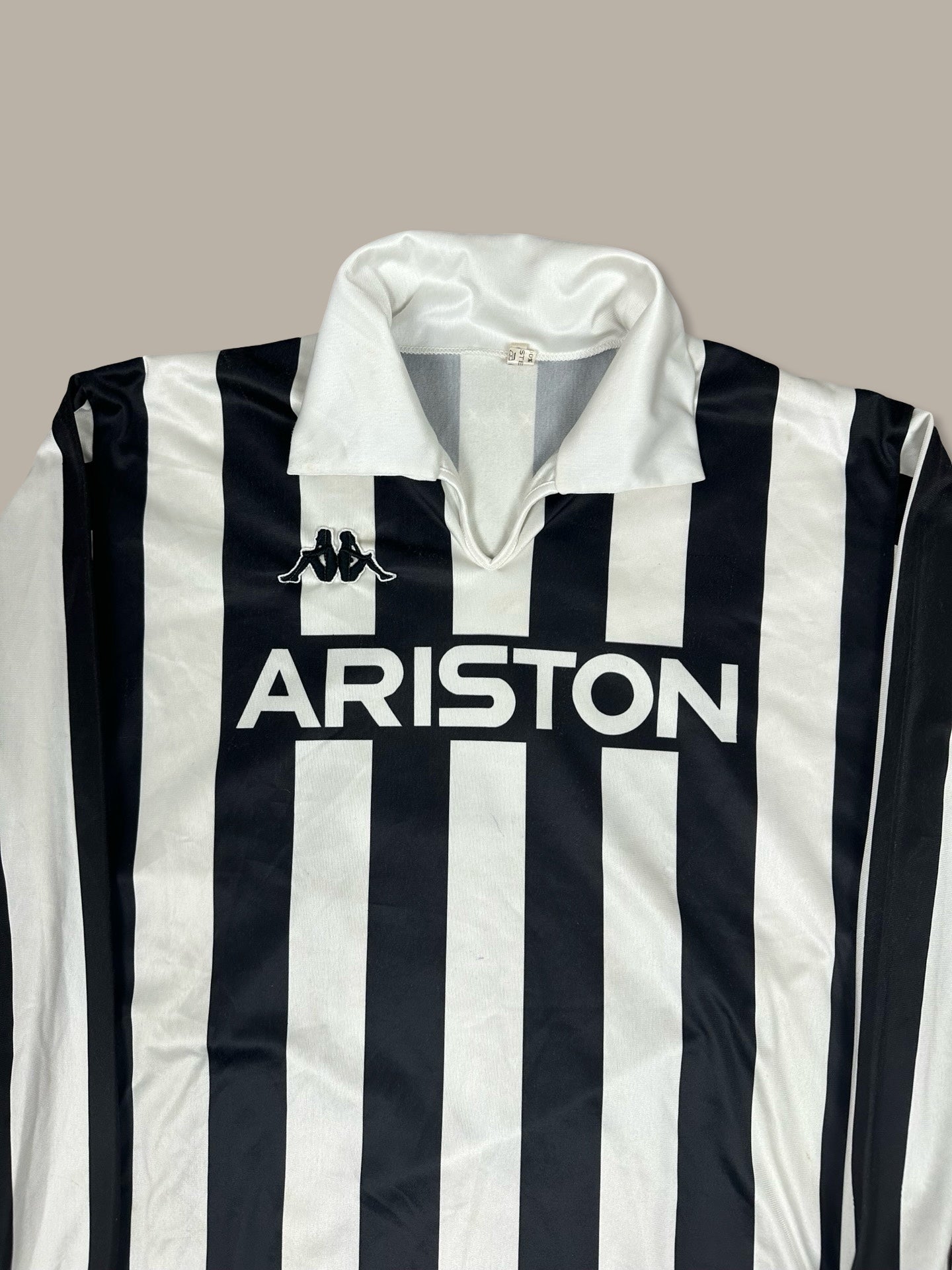 Juventus Kappa Jersey Vintage Anni 90’ Bianco e Nero L
