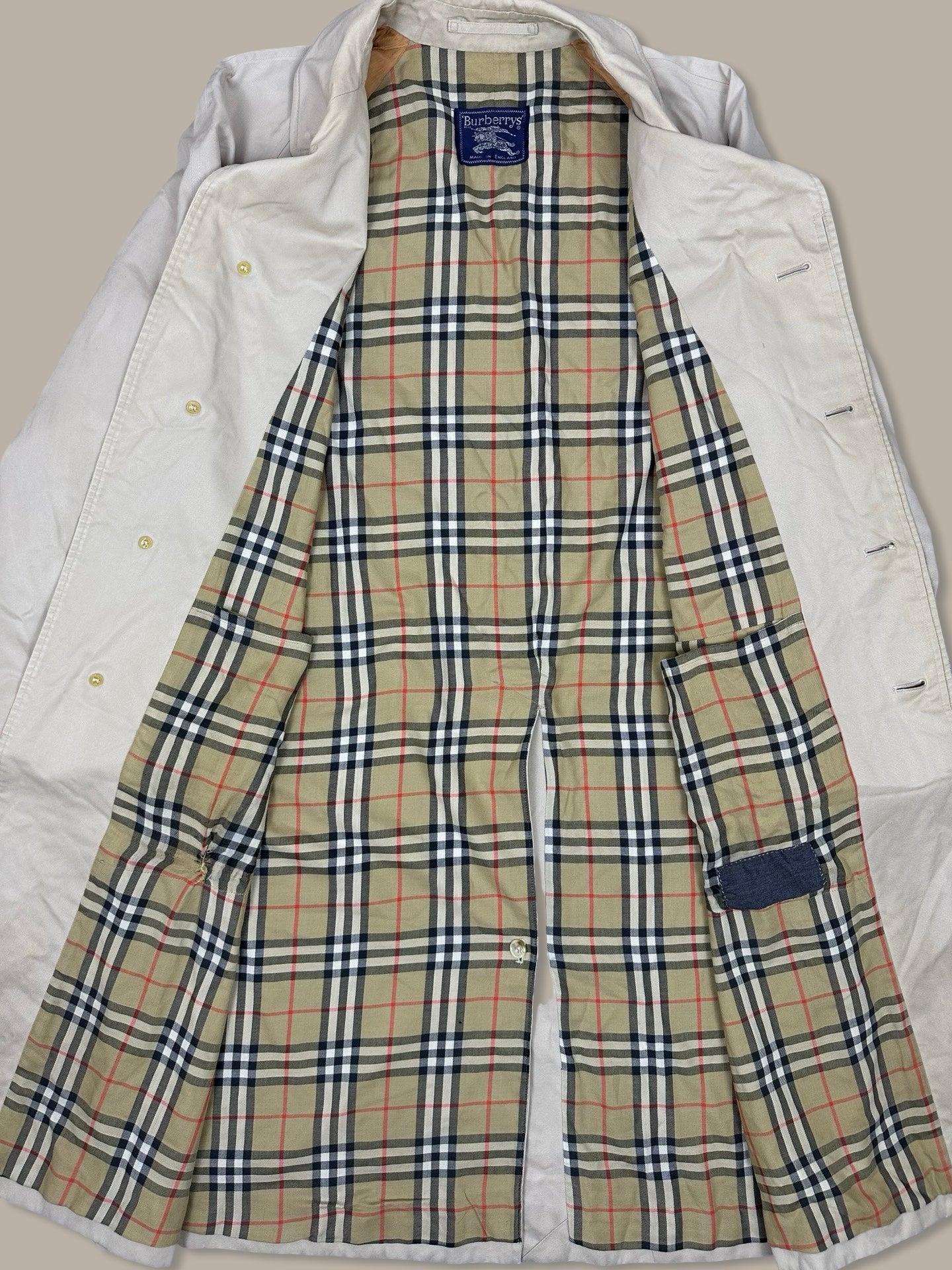 Burberry’s Trench Coat Vintage Jacket Beige L