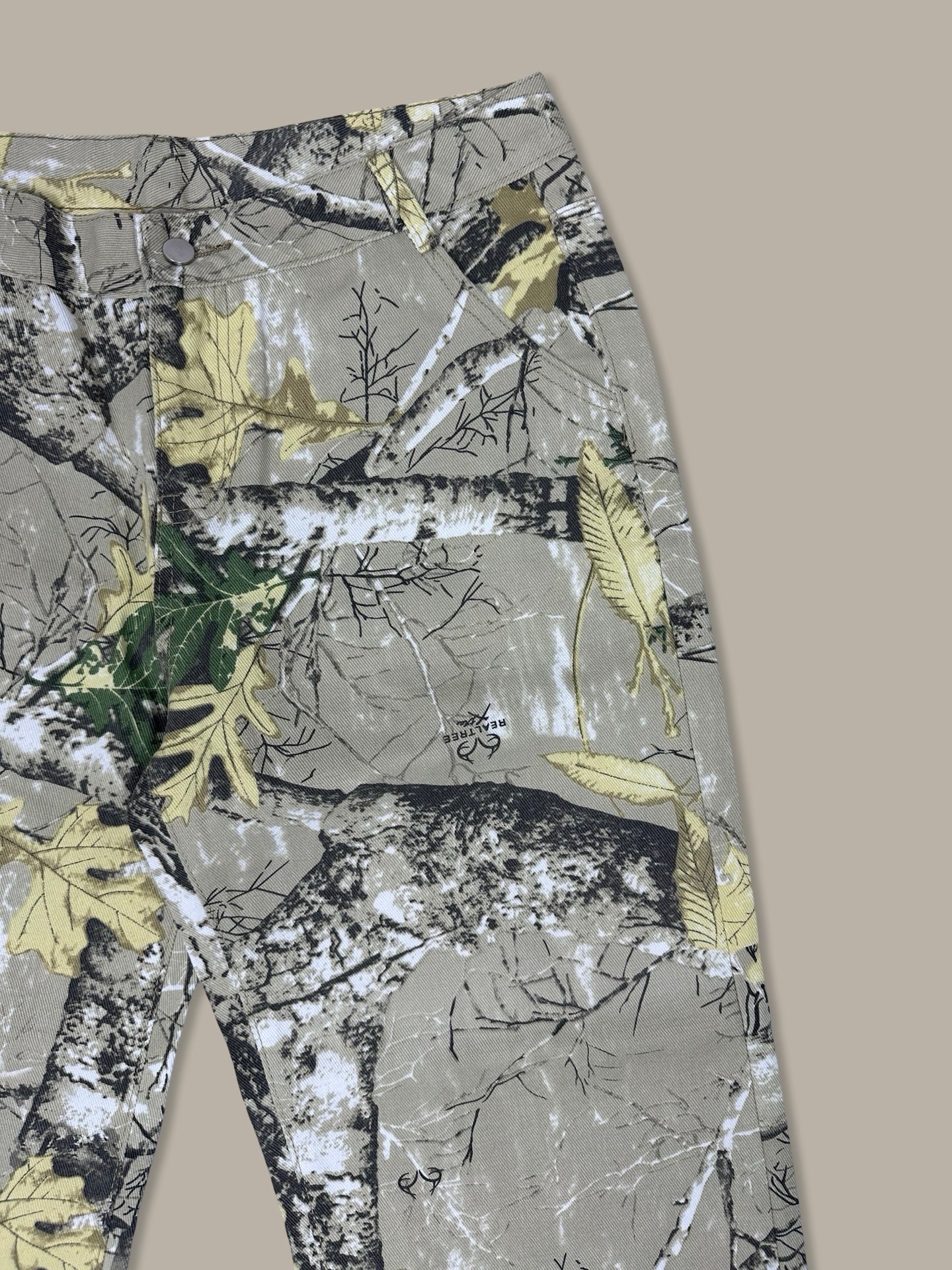 Camo Straight Pant Beige W32