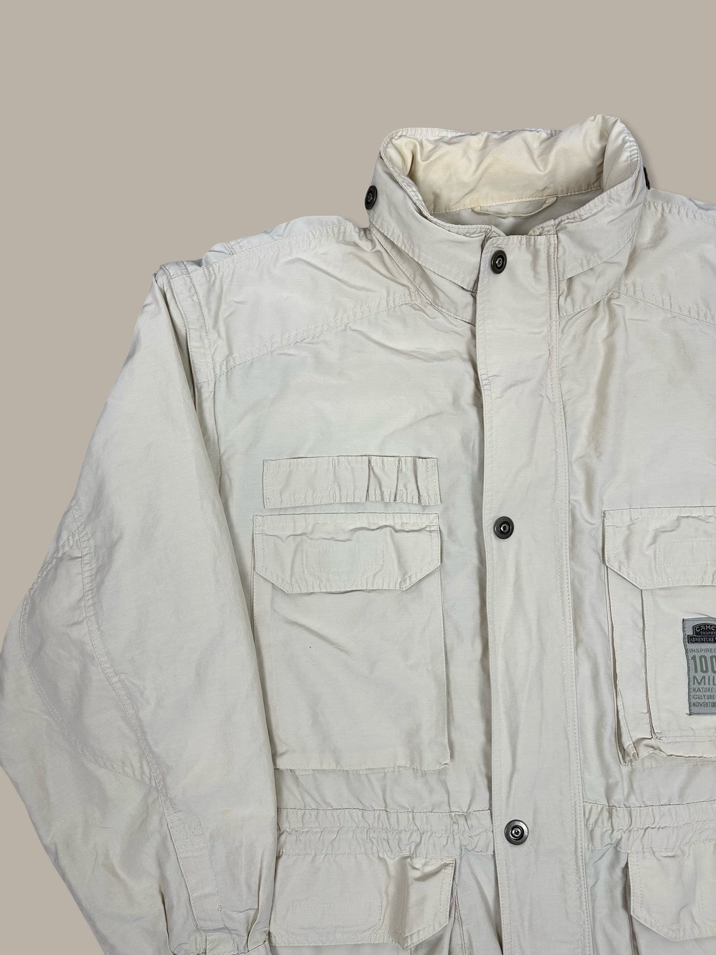 Camel Trophy Utility Jacket Vintage Beige L
