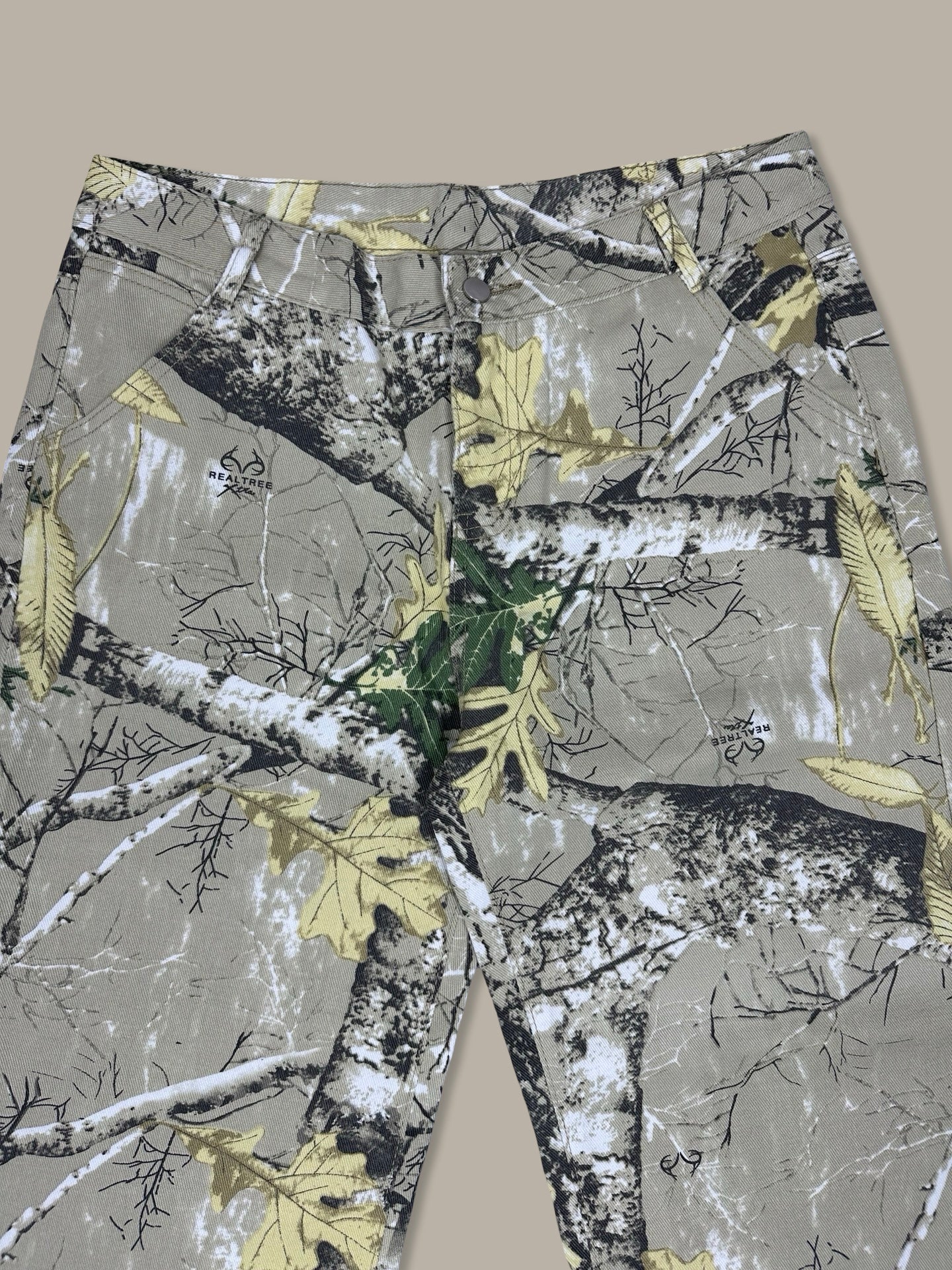Camo Straight Pant Beige W32