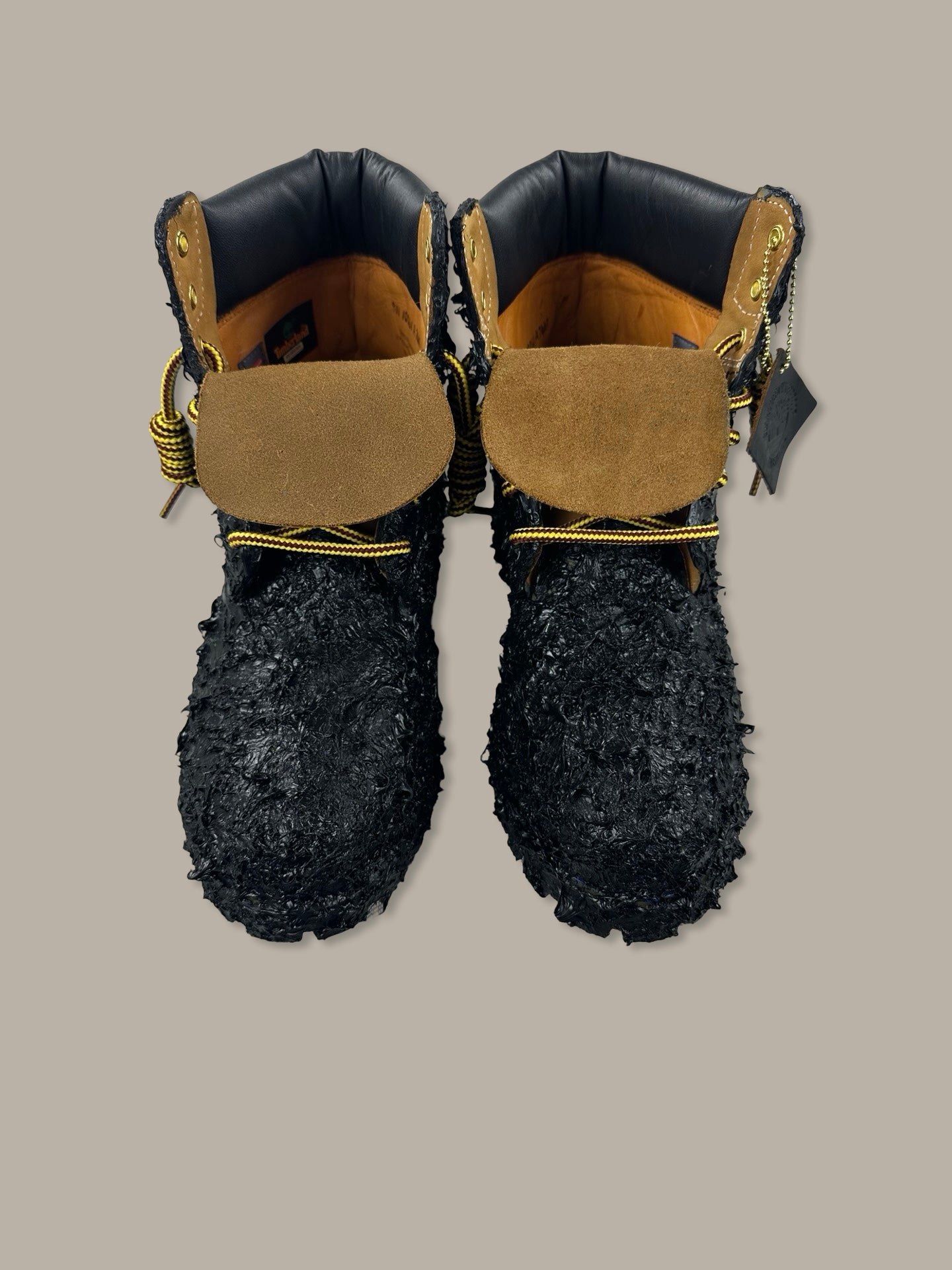 Timberland 6 Inch Boot Black Matter Custom VRG x Kuborium Nero 43
