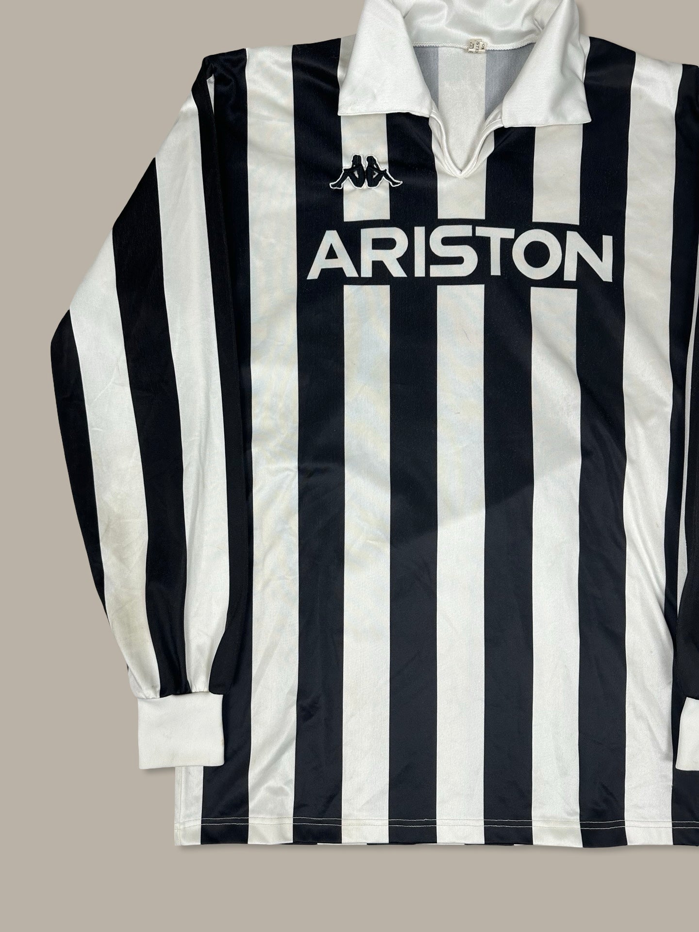 Juventus Kappa Jersey Vintage Anni 90’ Bianco e Nero L