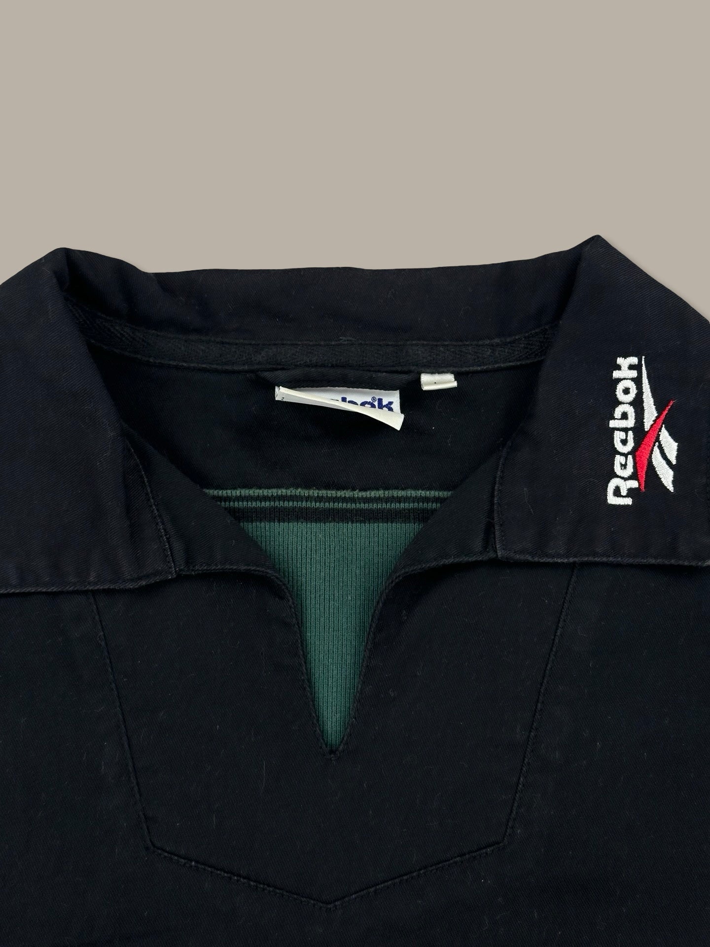 Reebok Small Logo Overshirt Vintage Nero L