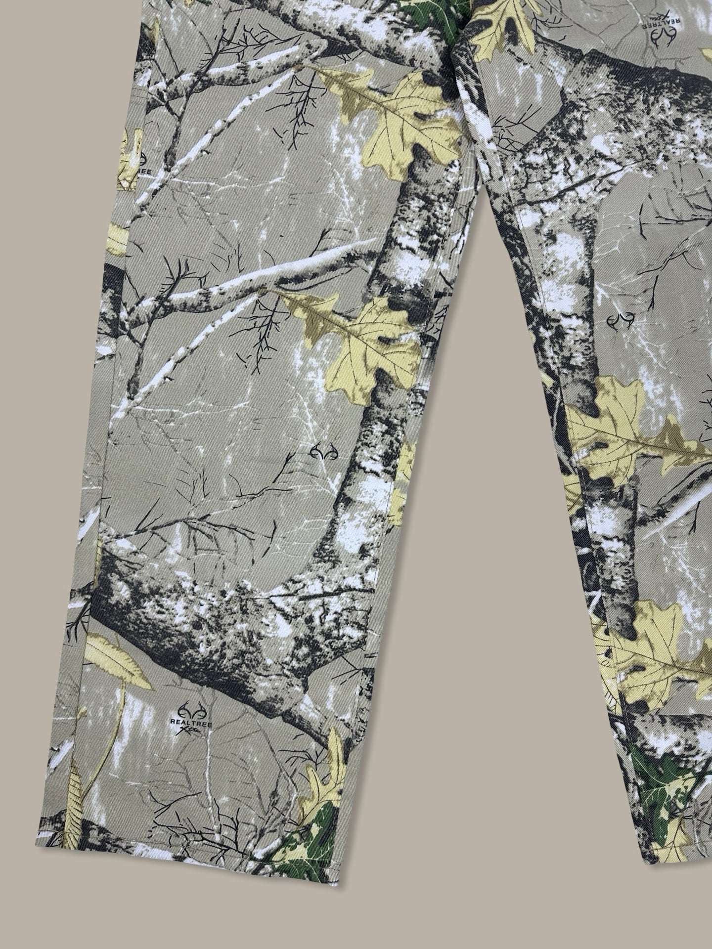 Camo Straight Pant Beige W32