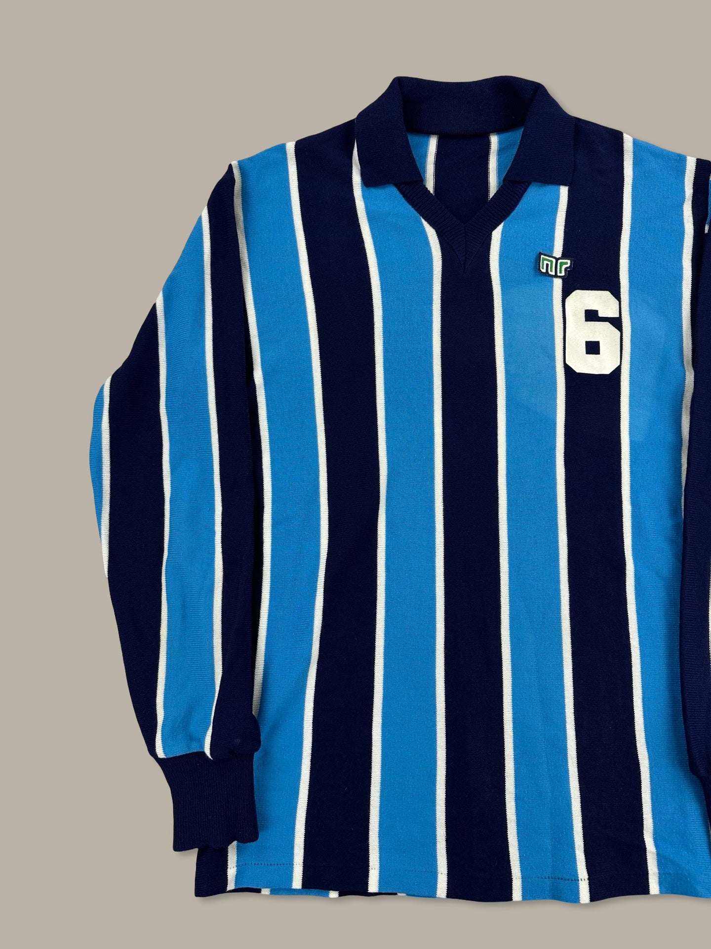 NR Jersey Vintage Anni 90’ Blue N. 6