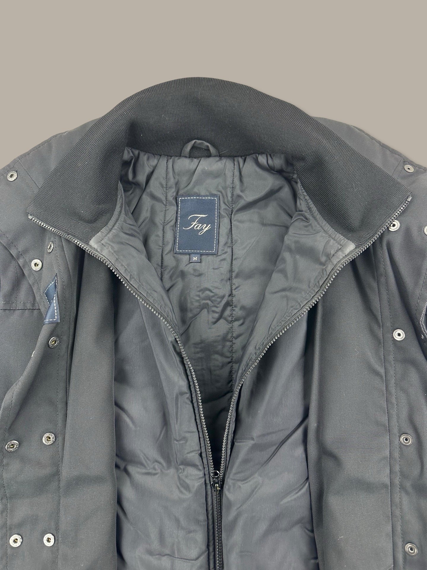 Fay Double Layer Puffer Jacket Nero M