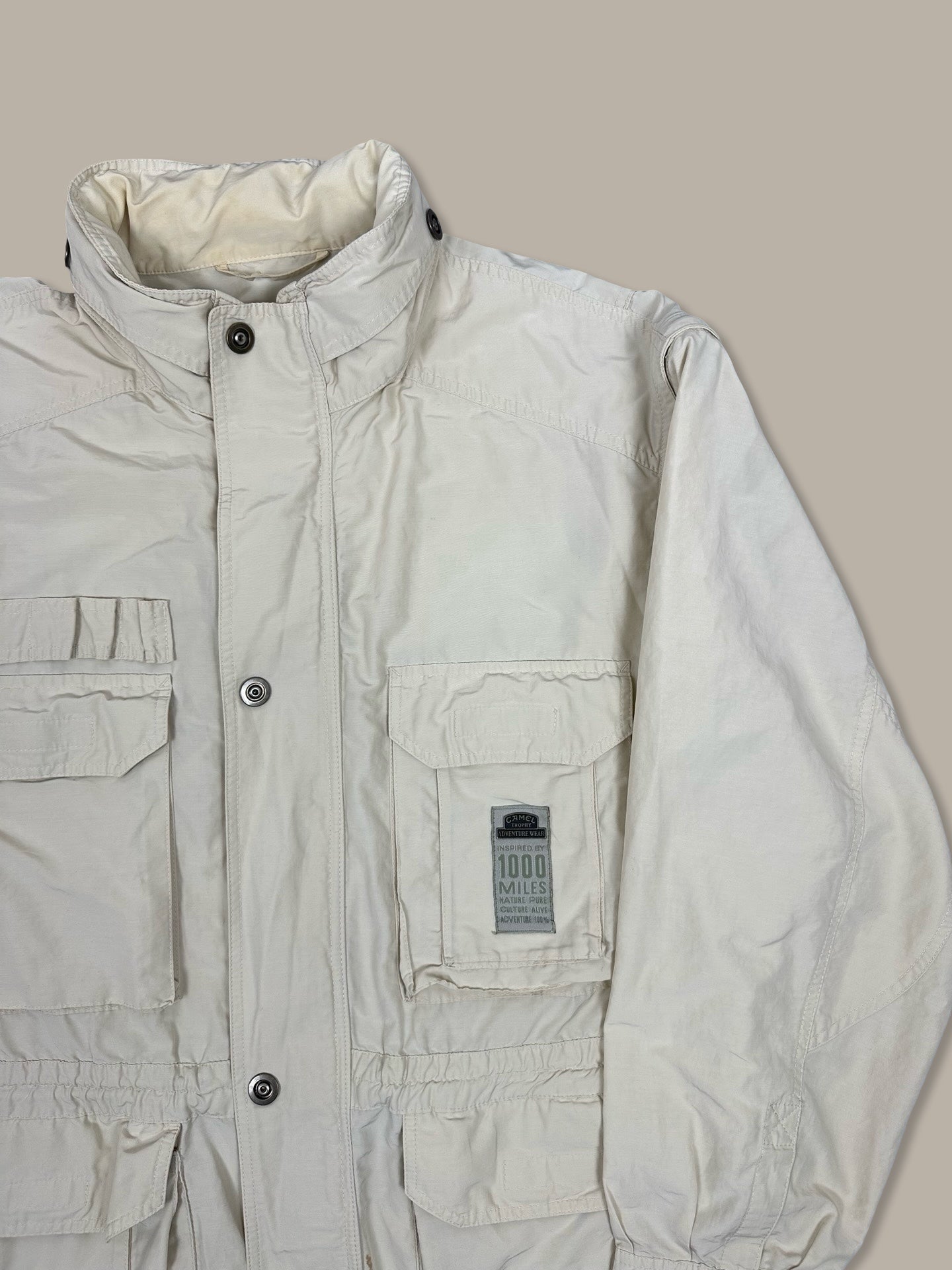 Camel Trophy Utility Jacket Vintage Beige L