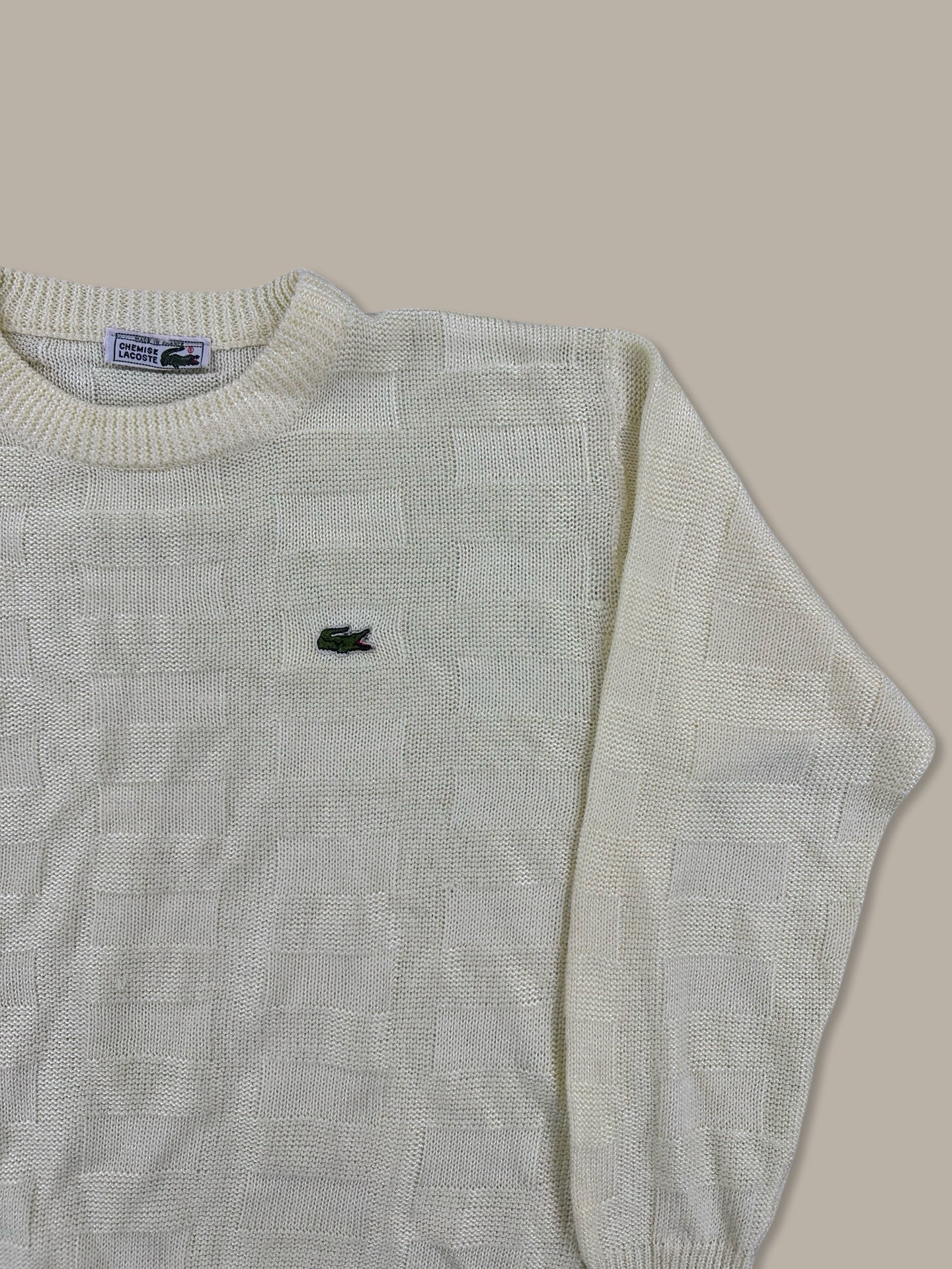 Lacoste Small Logo Jumper Maglione Girocollo Gold Giallo S