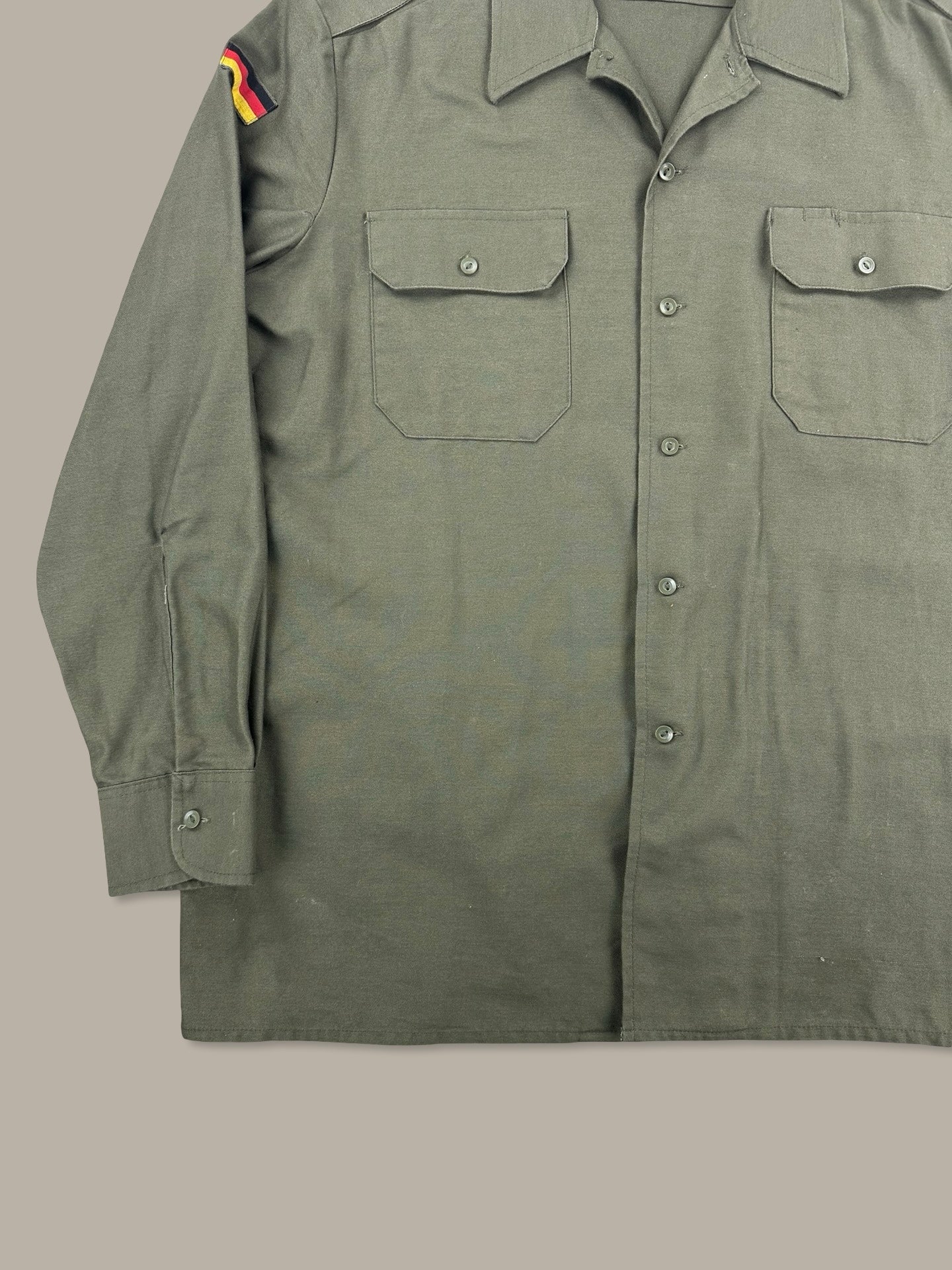 Deutsch Army Overshirt Verde Kakhi L