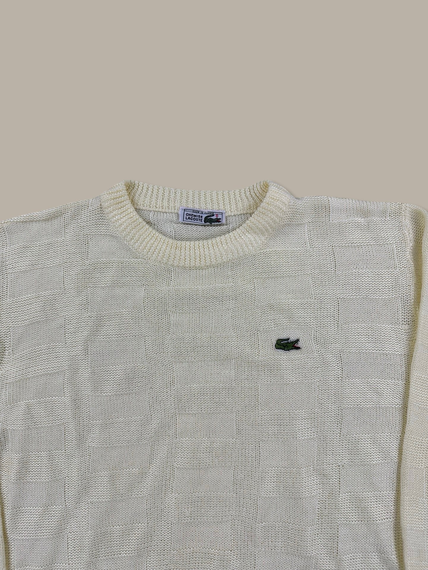 Lacoste Small Logo Jumper Maglione Girocollo Gold Giallo S