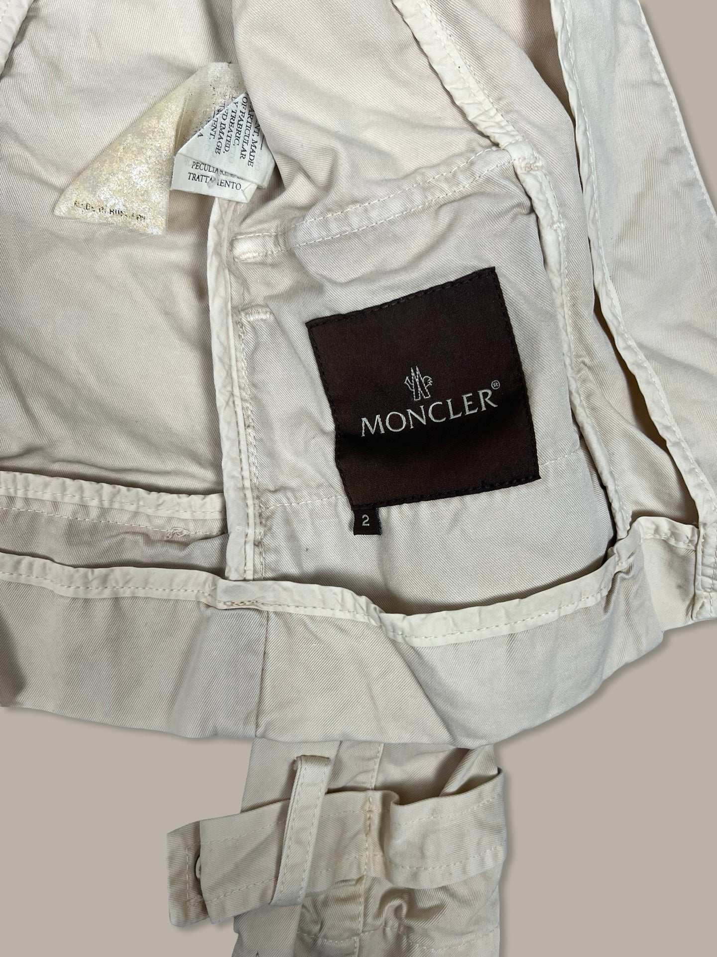 Moncler Vintage Utility Canvas Jacket 2 M
