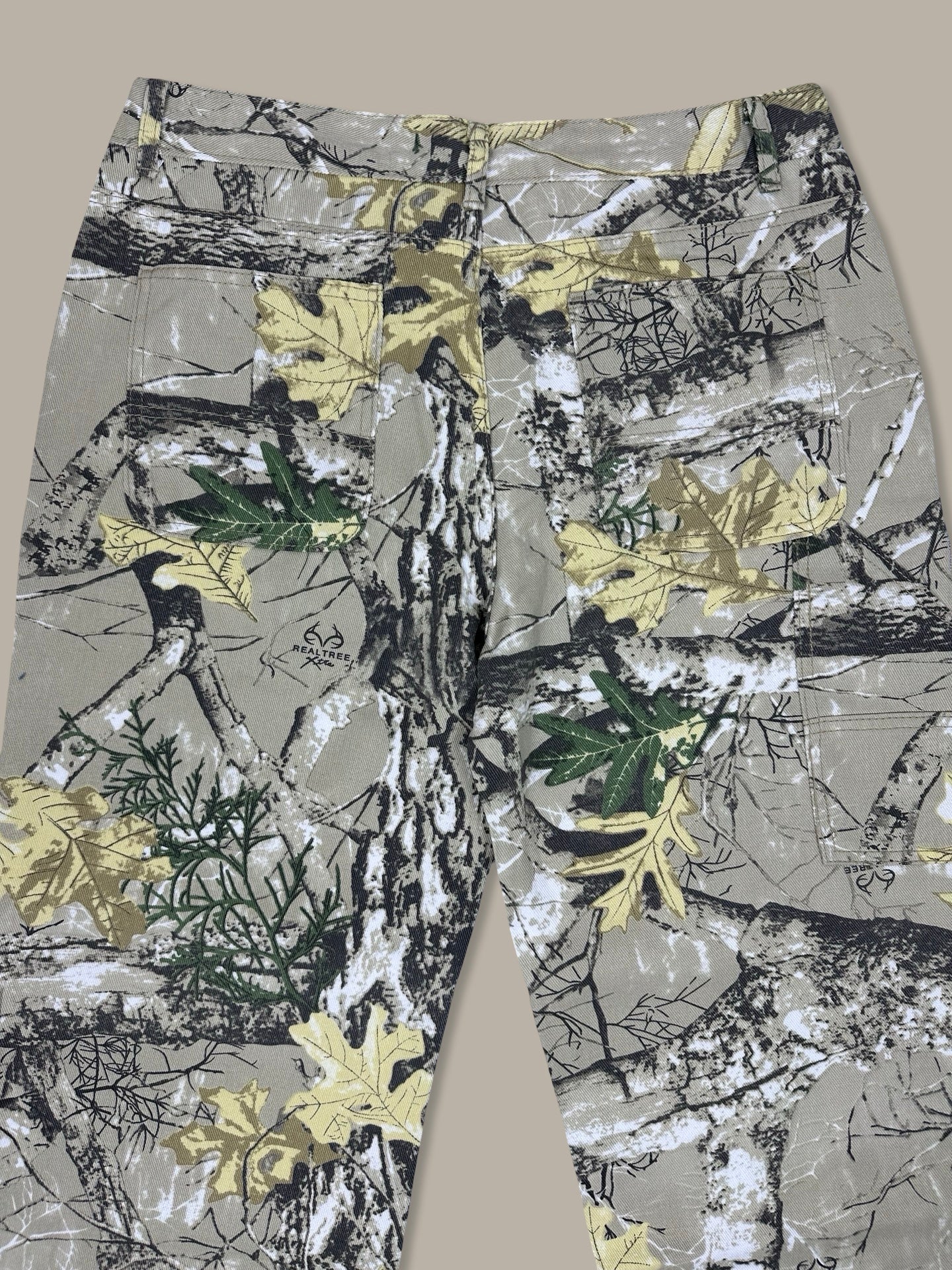 Camo Straight Pant Beige W32