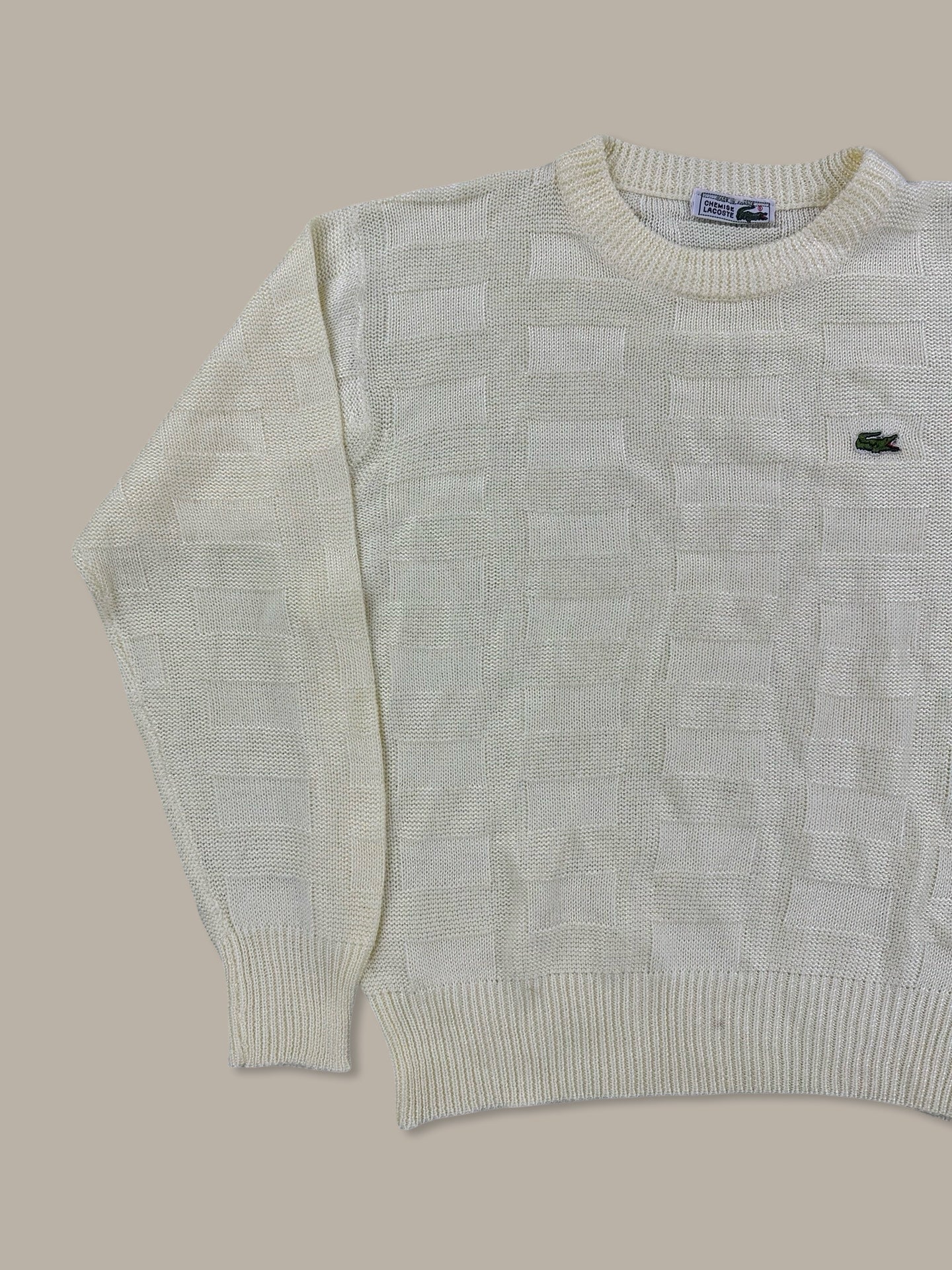 Lacoste Small Logo Jumper Maglione Girocollo Gold Giallo S