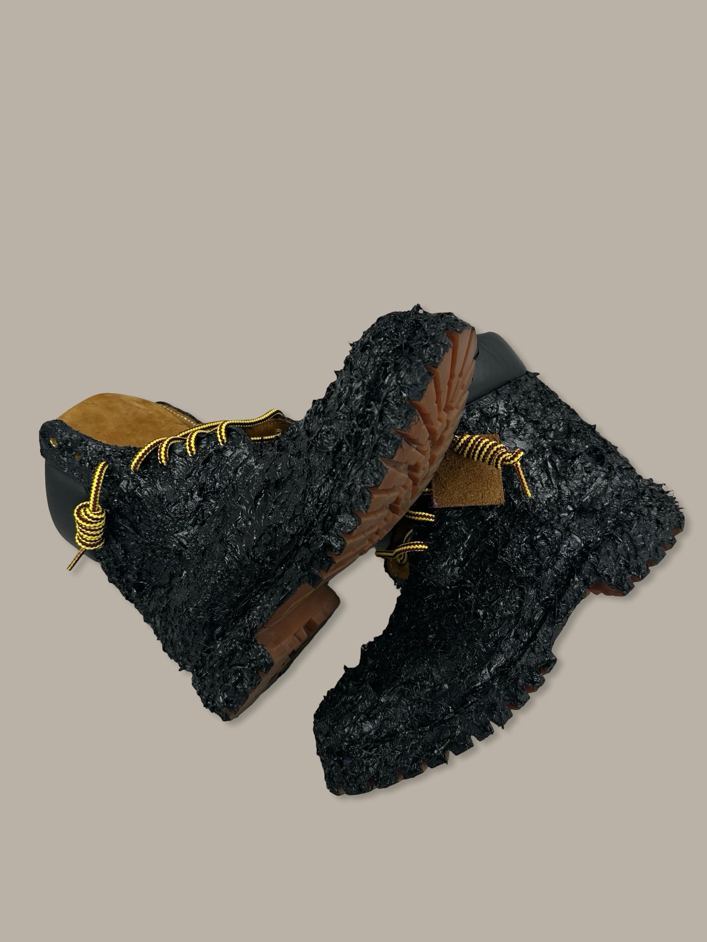 Timberland 6 Inch Boot Black Matter Custom VRG x Kuborium Nero 43