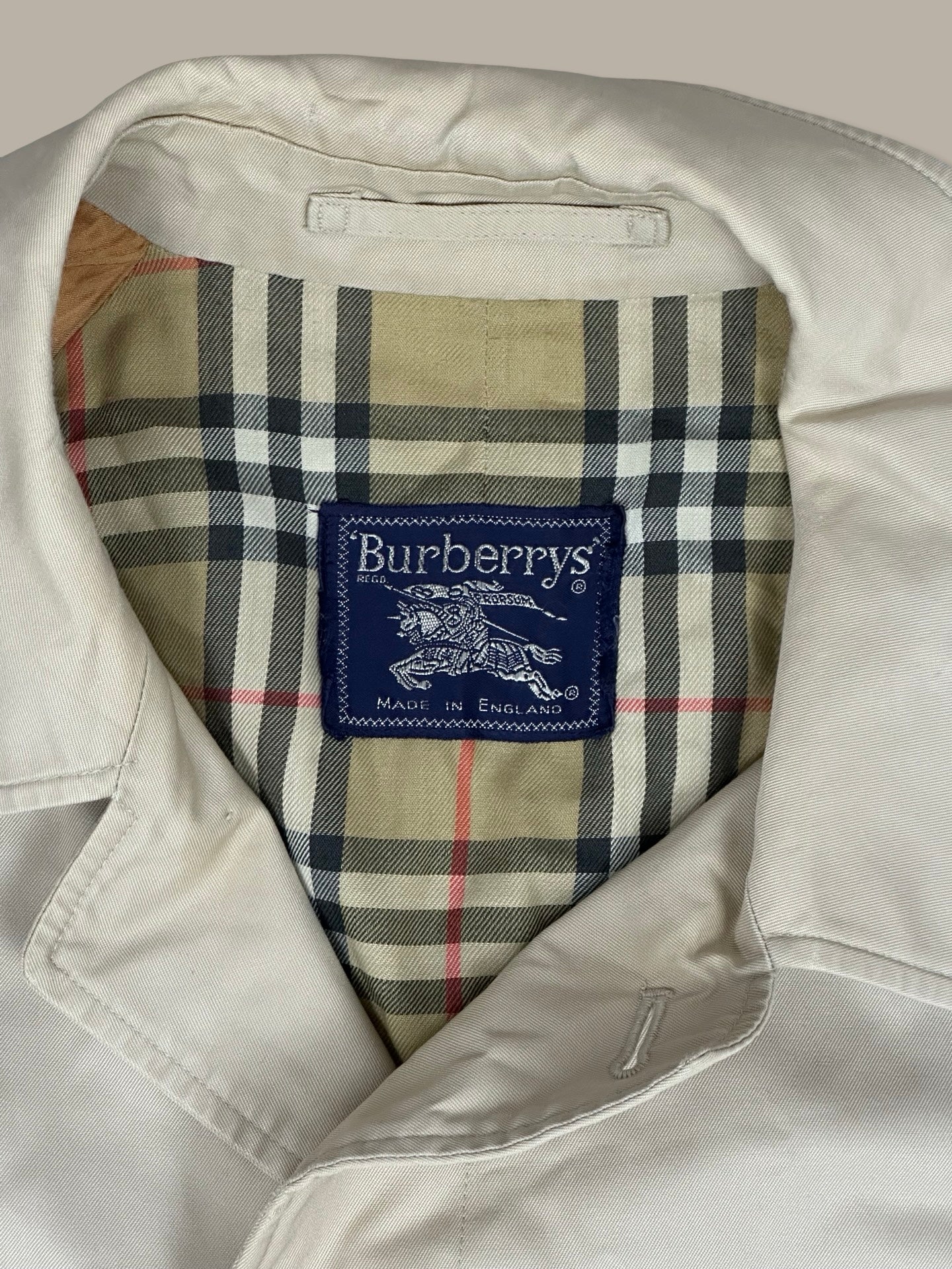 Burberry’s Trench Coat Vintage Jacket Beige L