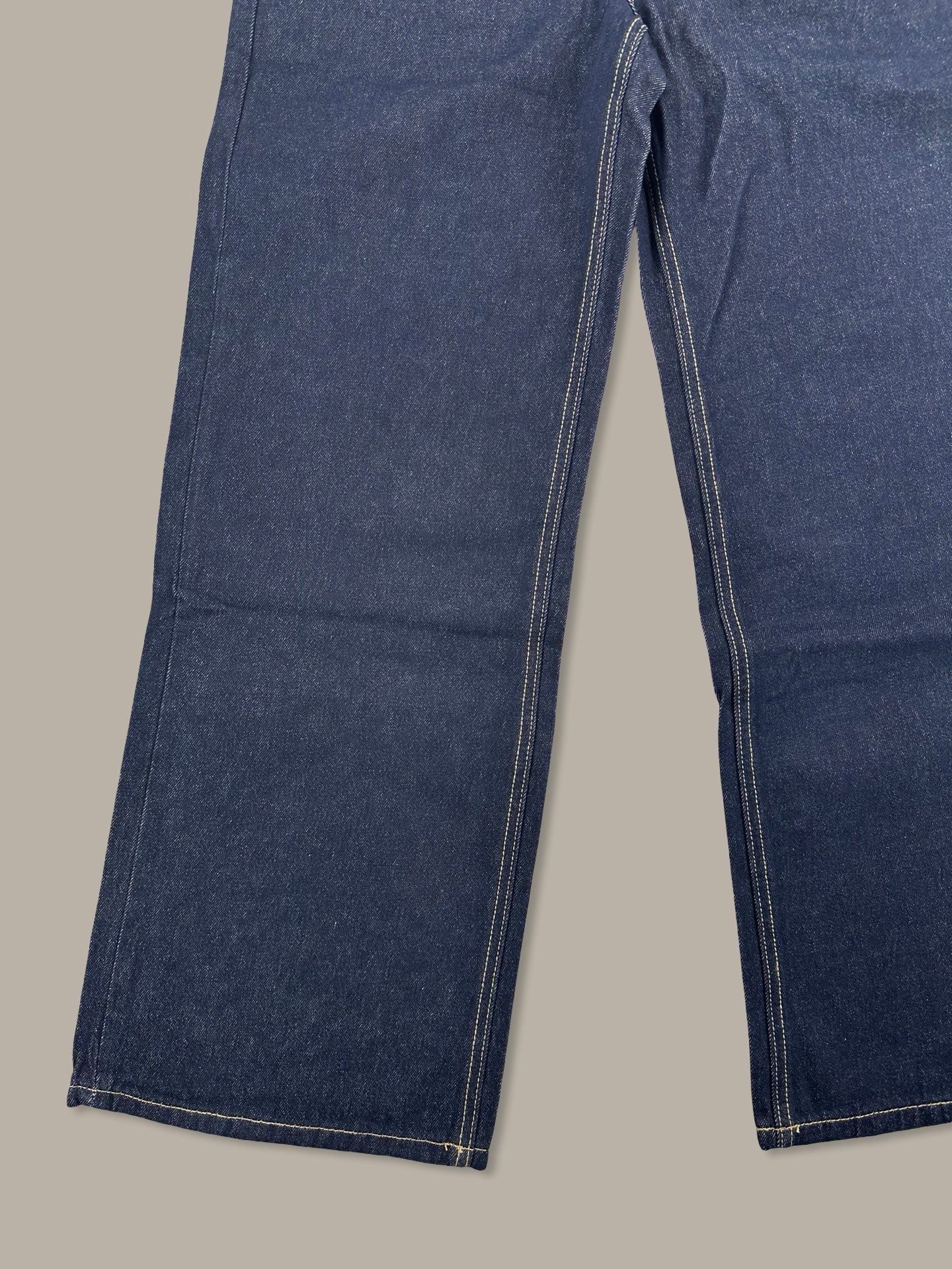 Raw Denim Blank Jeans 13oz Blue