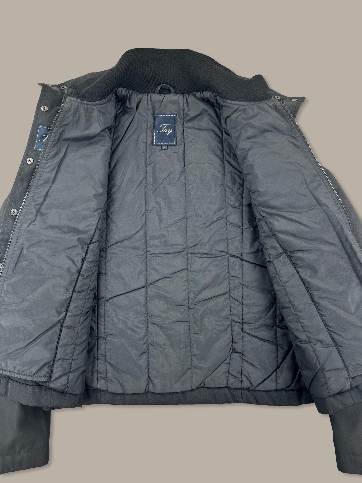 Fay Double Layer Puffer Jacket Nero M