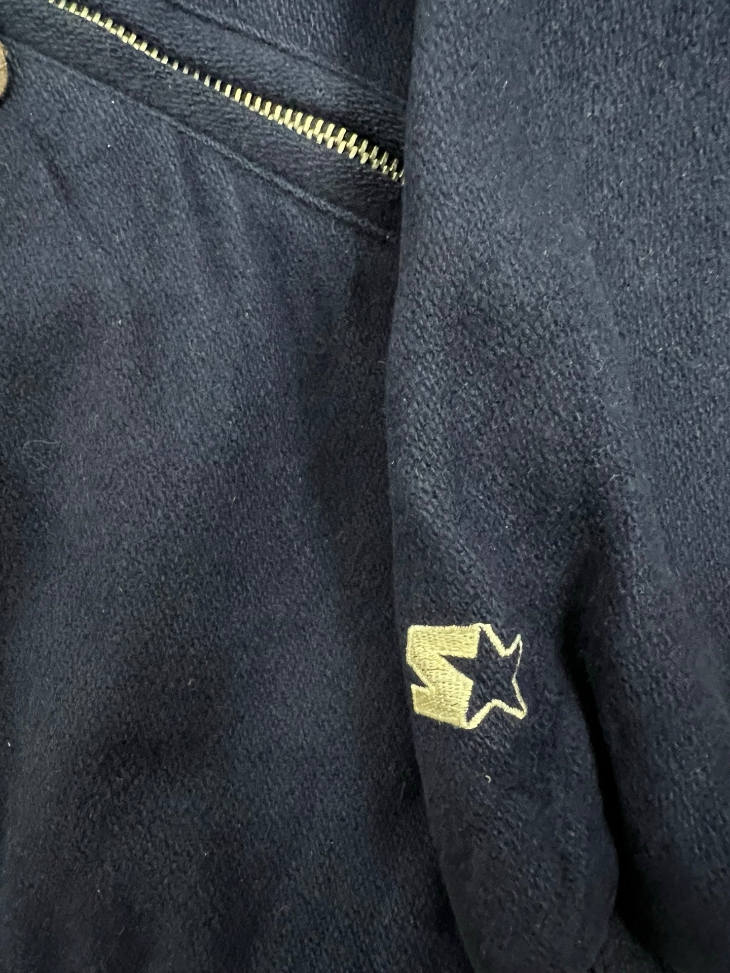 New York Yankees Vintage College Jacket Blue Navy M
