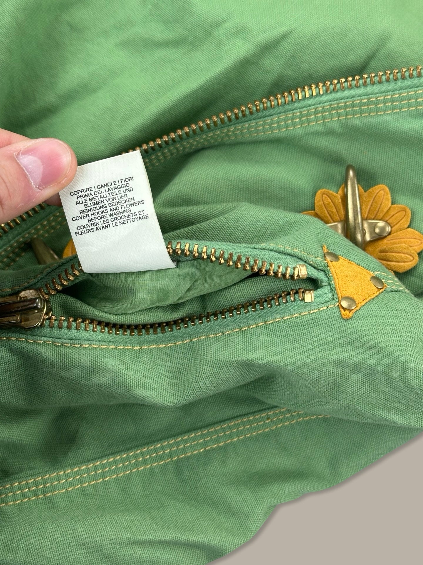 Fay 3 Ganci Flower Jacket Verde XS