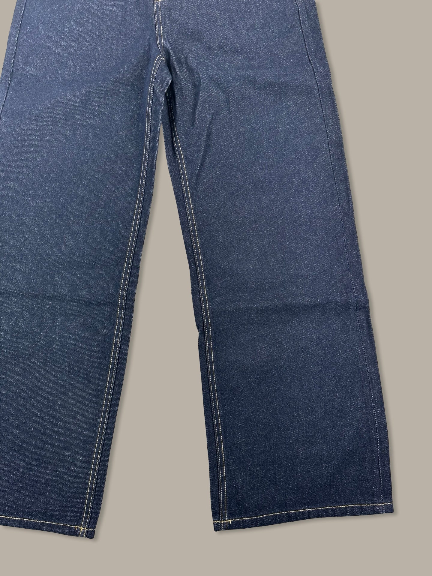 Raw Denim Blank Jeans 13oz Blue
