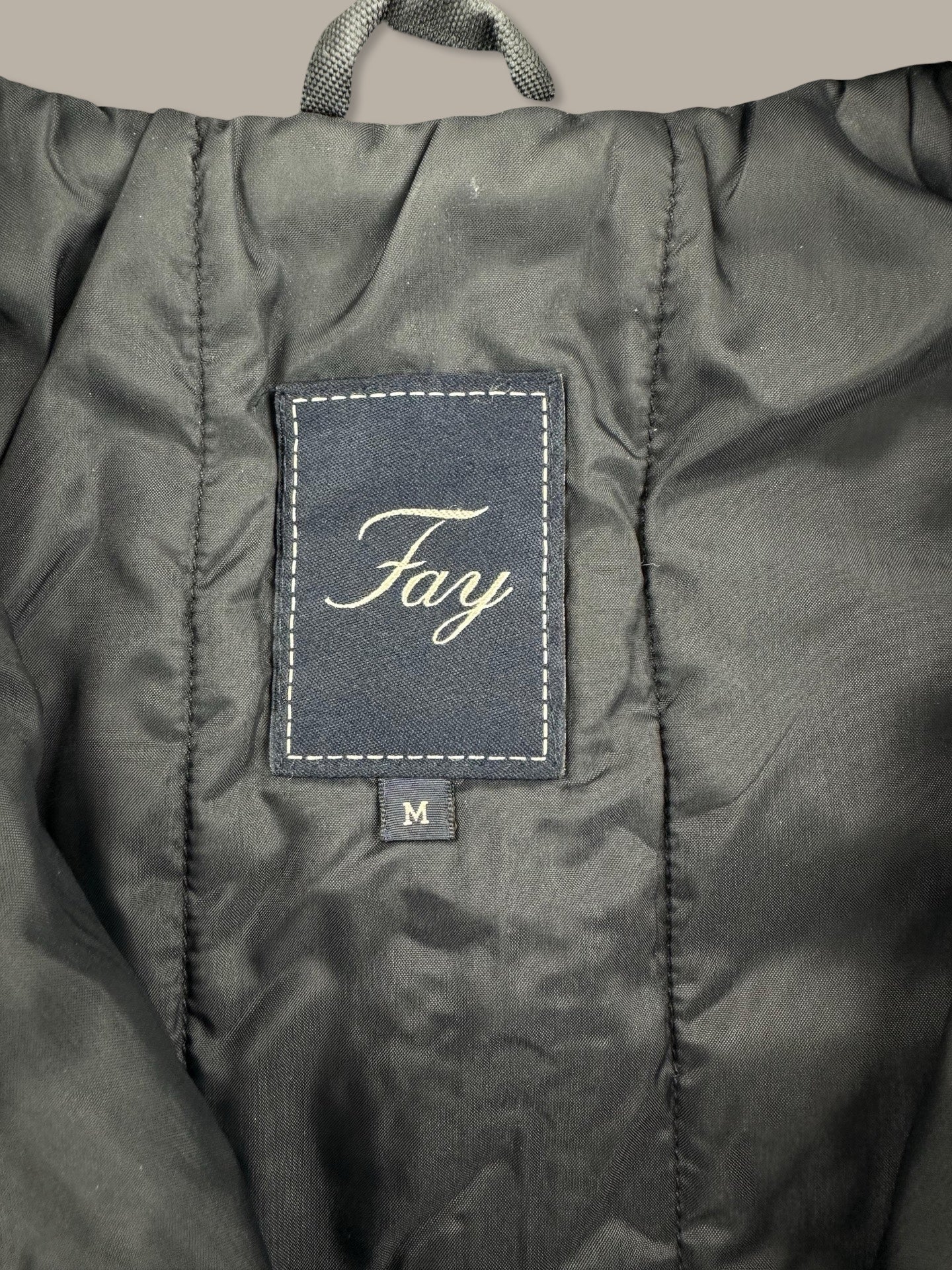 Fay Double Layer Puffer Jacket Nero M