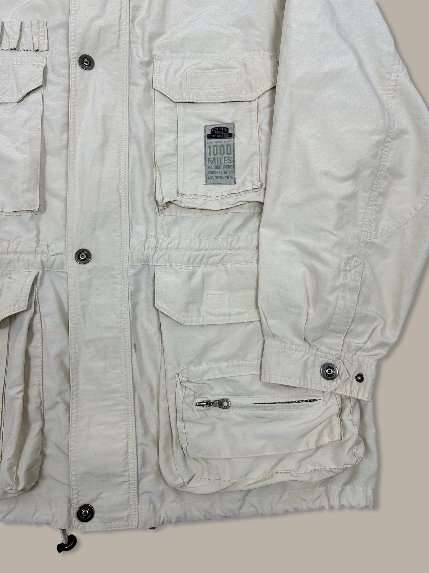 Camel Trophy Utility Jacket Vintage Beige L