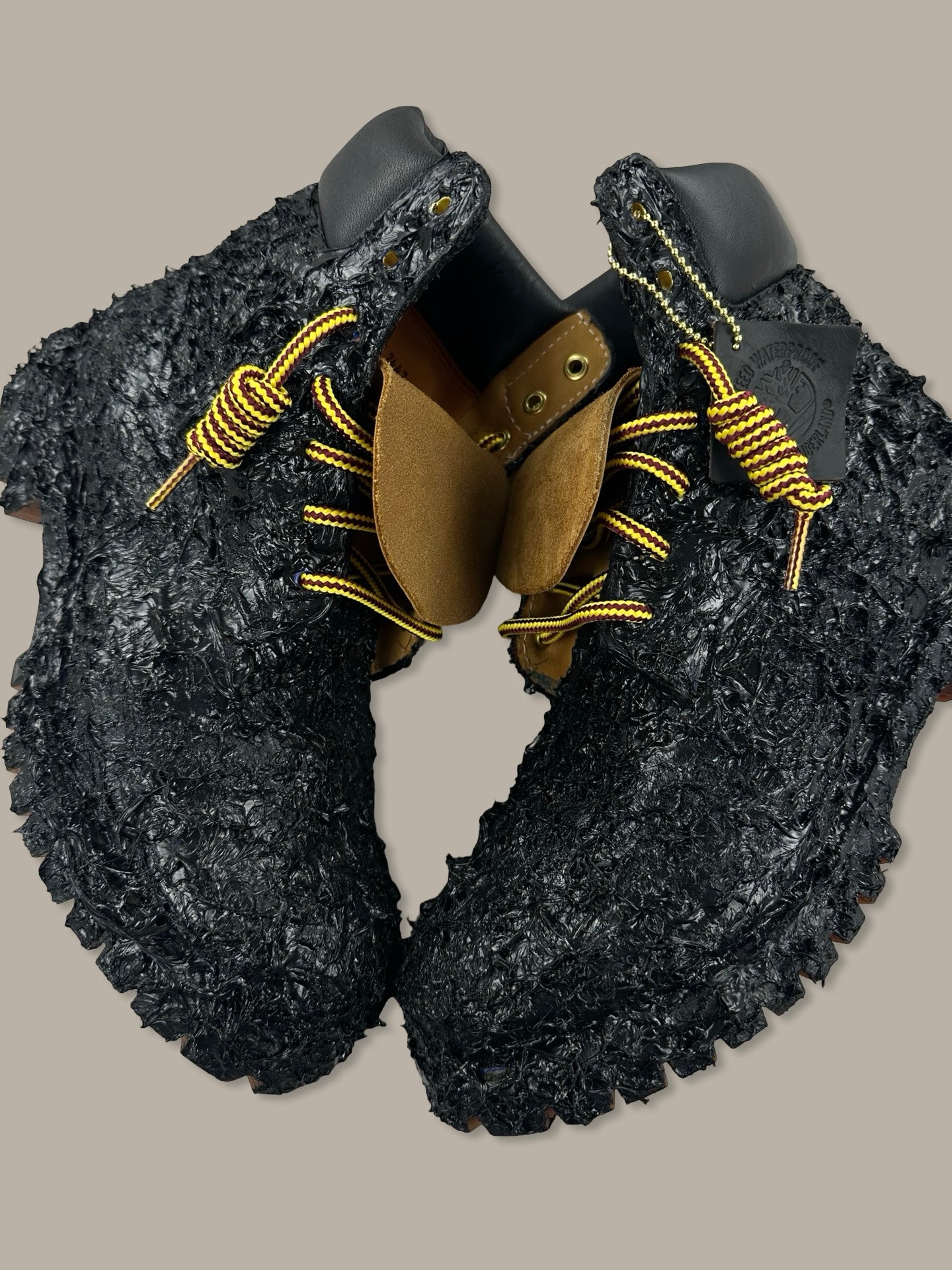Timberland 6 Inch Boot Black Matter Custom VRG x Kuborium Nero 43